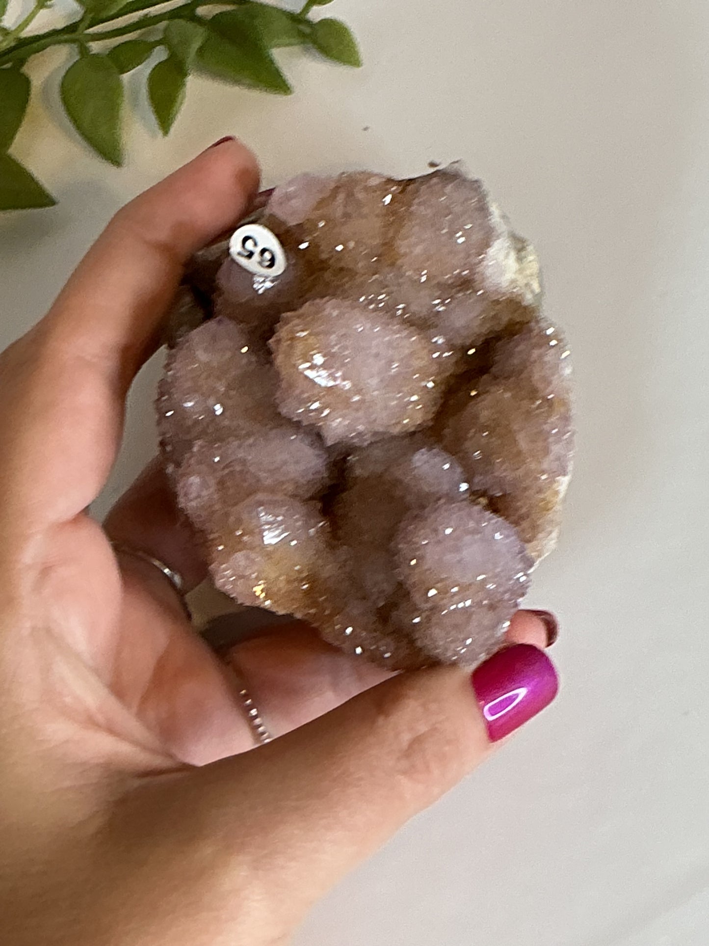 Spirit quartz cluster 3.5”x3”