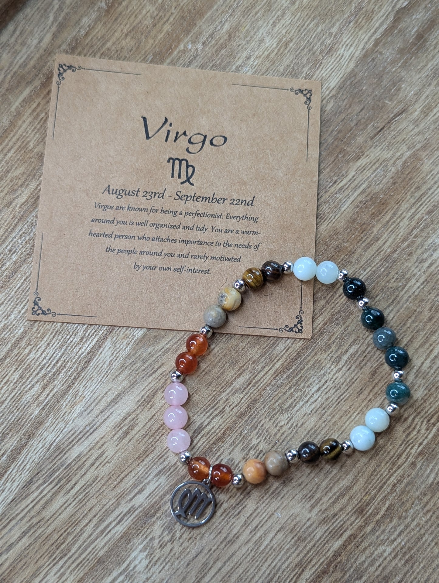 ZODIAC VIRGO Stretch Bracelet
