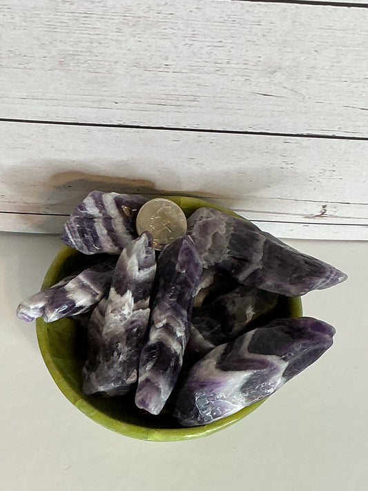 CHEVRON AMETHYST 1 pc