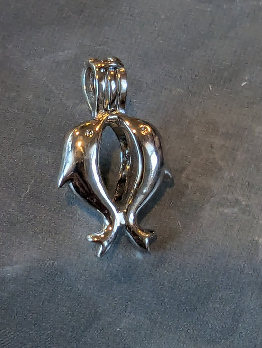 Steel Double Dolphin Cage