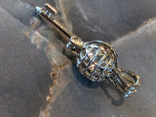 Steel Checkered pattern Key cage
