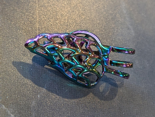 LEAF  TITANIUM STEEL CAGE
